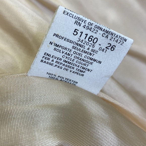 Jessica McClintock Vintage Lace Evening Gown Size 12 - Picture 11 of 13